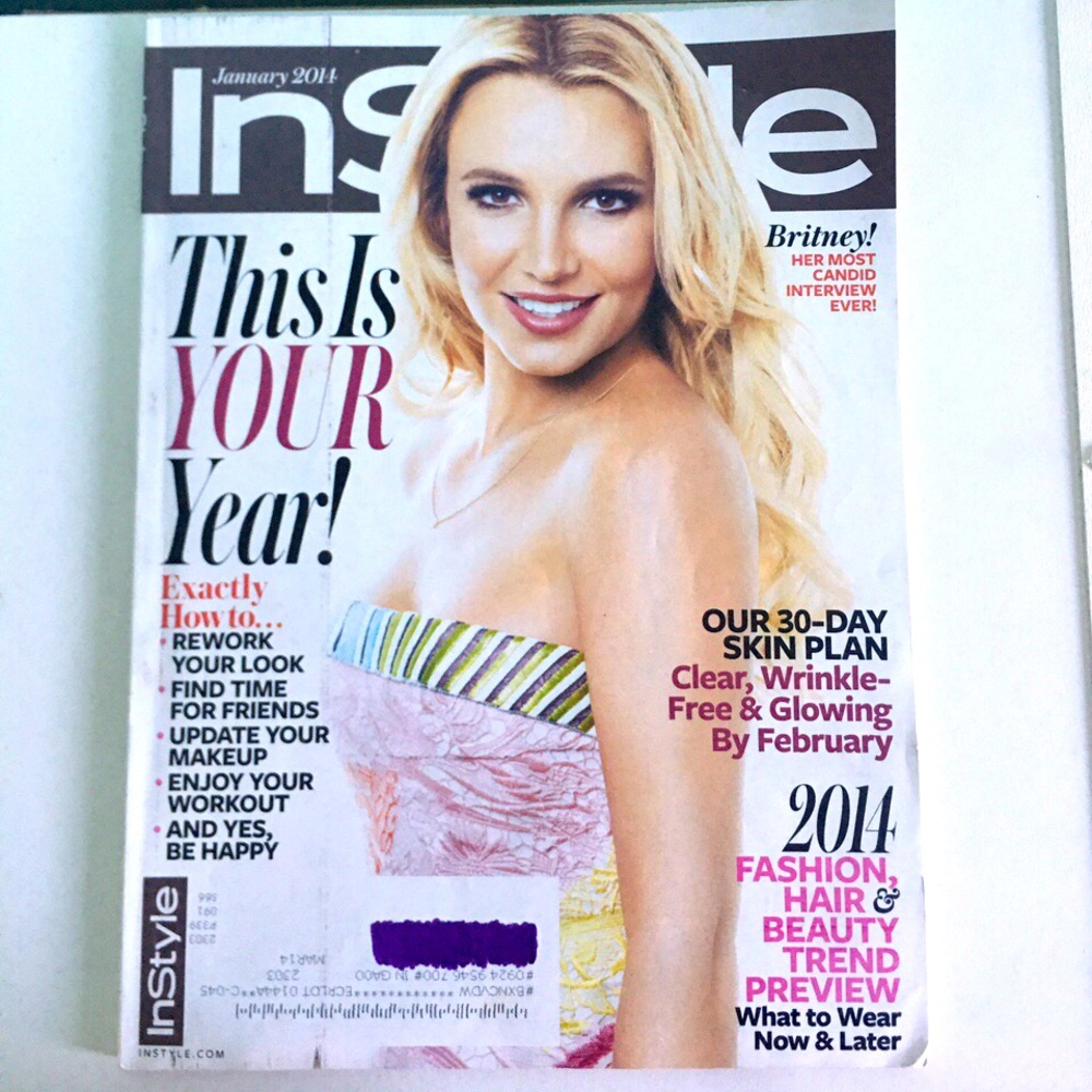 instyle britney spears january 2014 magazine